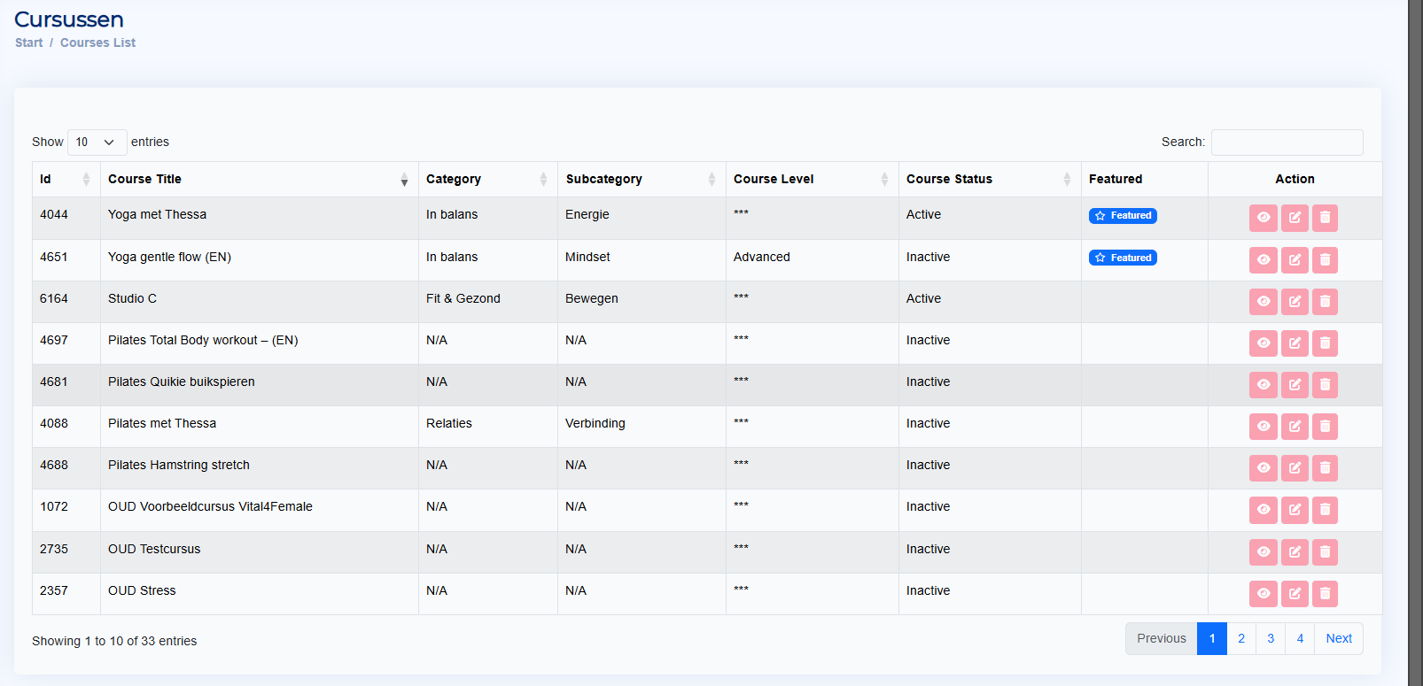 courses-list