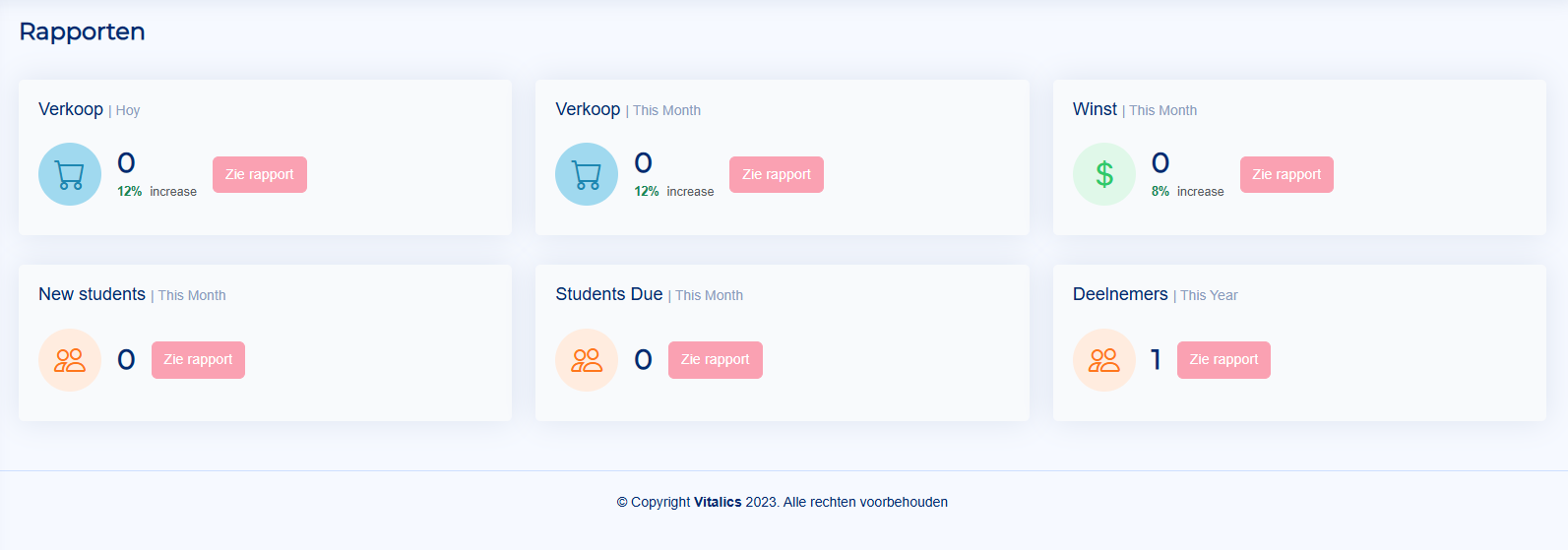 Reports view